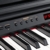 Classic Cantabile DP-50 SM E-Piano (Digitalpiano mit Hammermechanik, 88 Tasten, 2 Anschlüsse für Kopfhörer, USB, LED, 3 Pedale, Piano für Anfänger) schwarz matt - 3