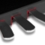 Classic Cantabile UP-1 SM E-Piano Deluxe Set (inklusive Pianobank, Kopfhörer und Klavierschule, Dämpfersimulation, MP3-Recorder, Mic In, OLED Display, 40 hochwertige Sounds, 3 Pedale ) schwarz - 6